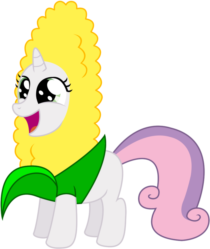 Vincentthecrow, Clothes, Corn, Costume, Cute, Diabetes, - My Little Pony: Friendship Is Magic Clipart (979x1024), Png Download