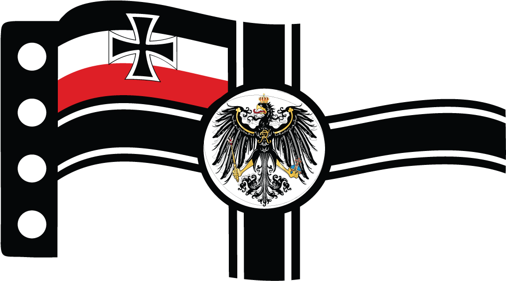 German - Prussia Germany Flag Clipart (1080x615), Png Download
