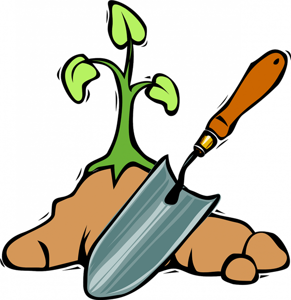 Garden Club's 1st Harvest - Garden Tools Clipart - Png Download (600x619), Png Download