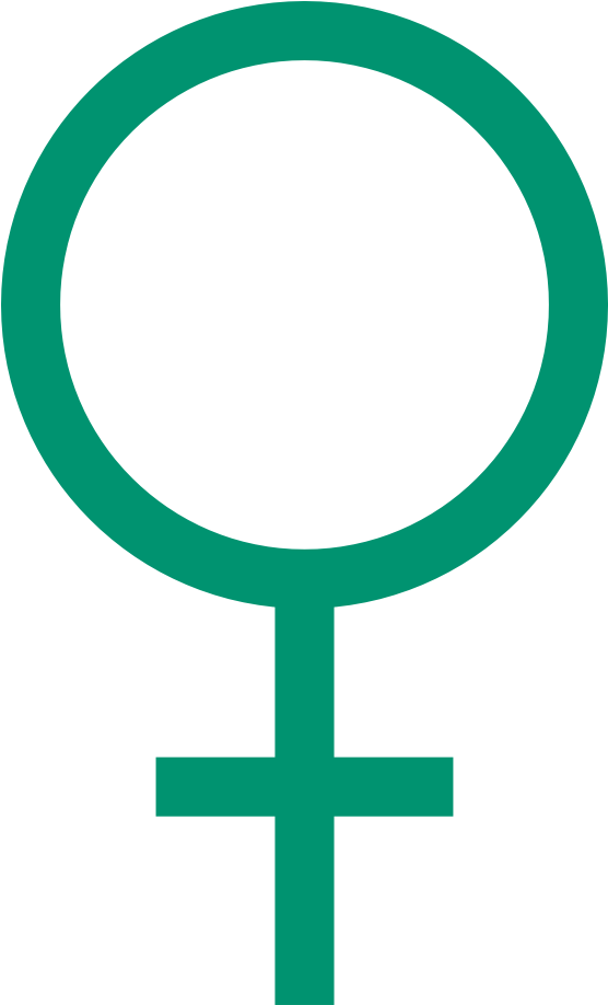 Female Symbol Color Colour Irish Green Xochi - Symbols Of The Quartering Act Clipart (555x944), Png Download
