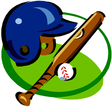 Home Clipart Freeuse Stock - Baseball Practice Clip Art - Png Download (960x365), Png Download
