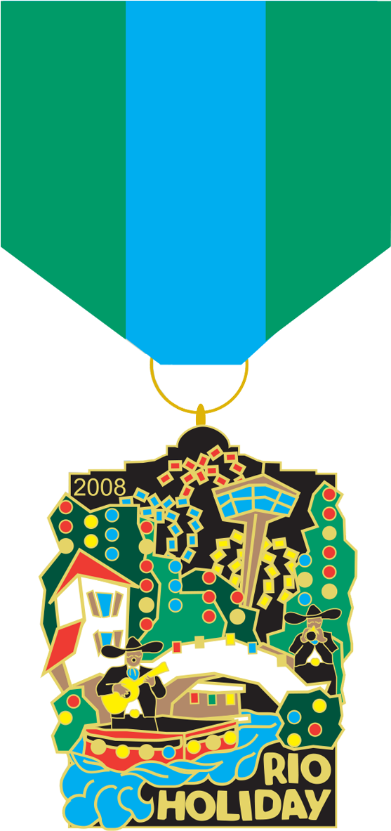 2008 - Rio Holiday Clipart (568x1212), Png Download