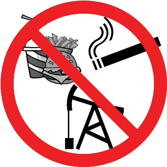 Money From Smokers, Polluters And Junk Food How Not - Fast Food Clipart (600x609), Png Download