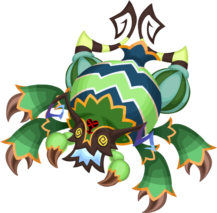 Wicked Spider - - Kingdom Hearts Χ Clipart (744x728), Png Download