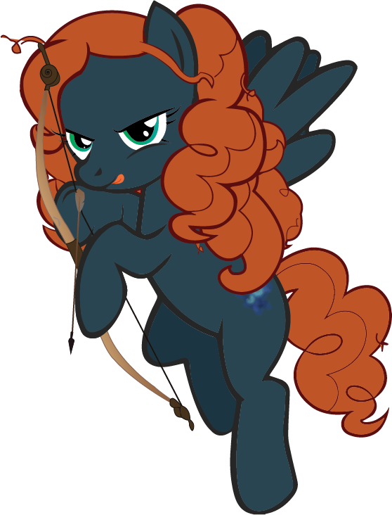 Merida By Cmeschia-d6kg56t - Mlp Merida Clipart (558x732), Png Download