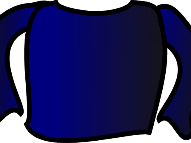 Shirt Clipart Long Sleeve Shirt - Png Download (640x480), Png Download