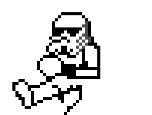 Storm Trooper - Line Art Clipart (730x610), Png Download