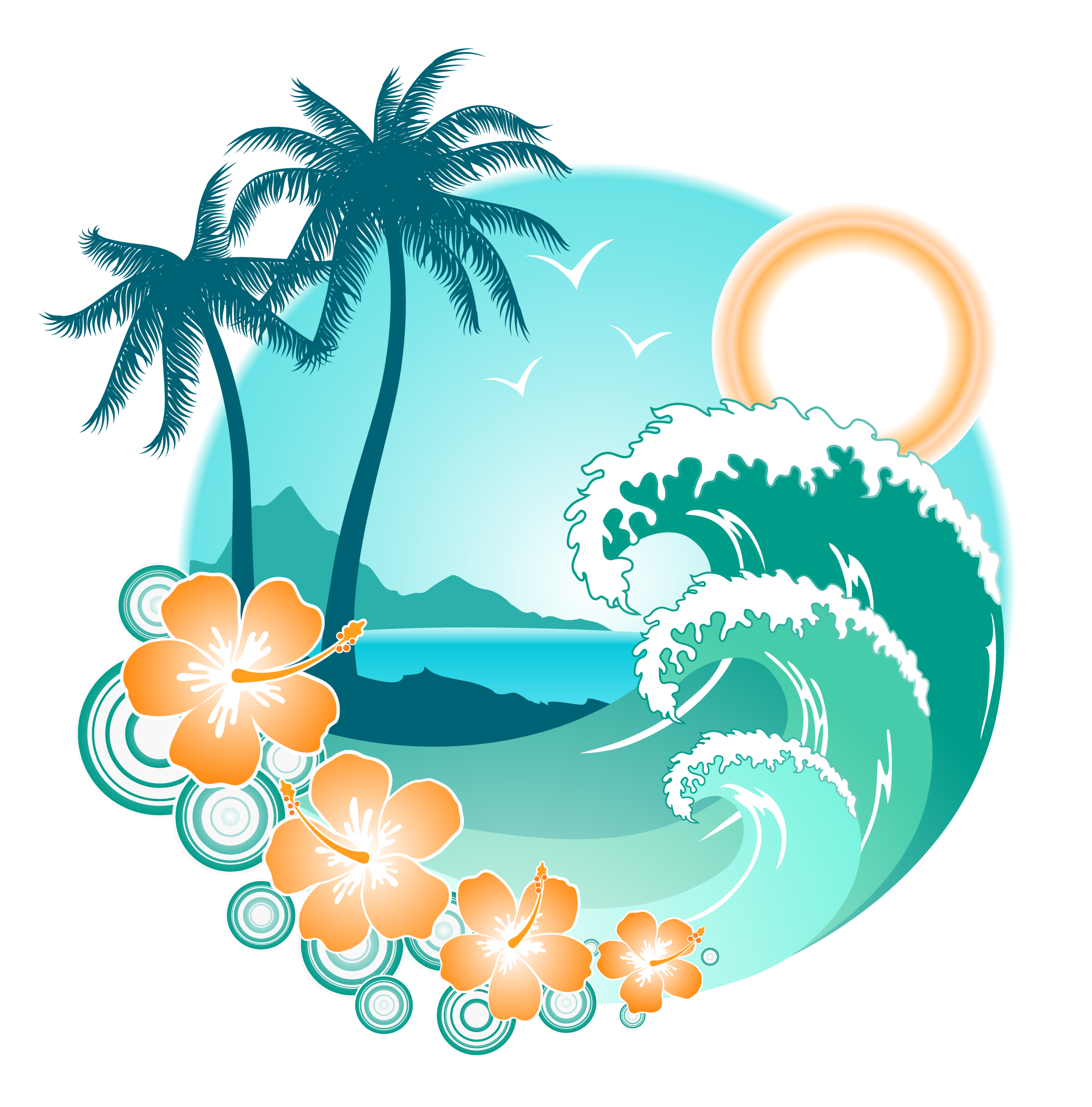 Holidays Png Transparent Images Png All Moana Wave - Holiday Png Clipart (2069x2098), Png Download