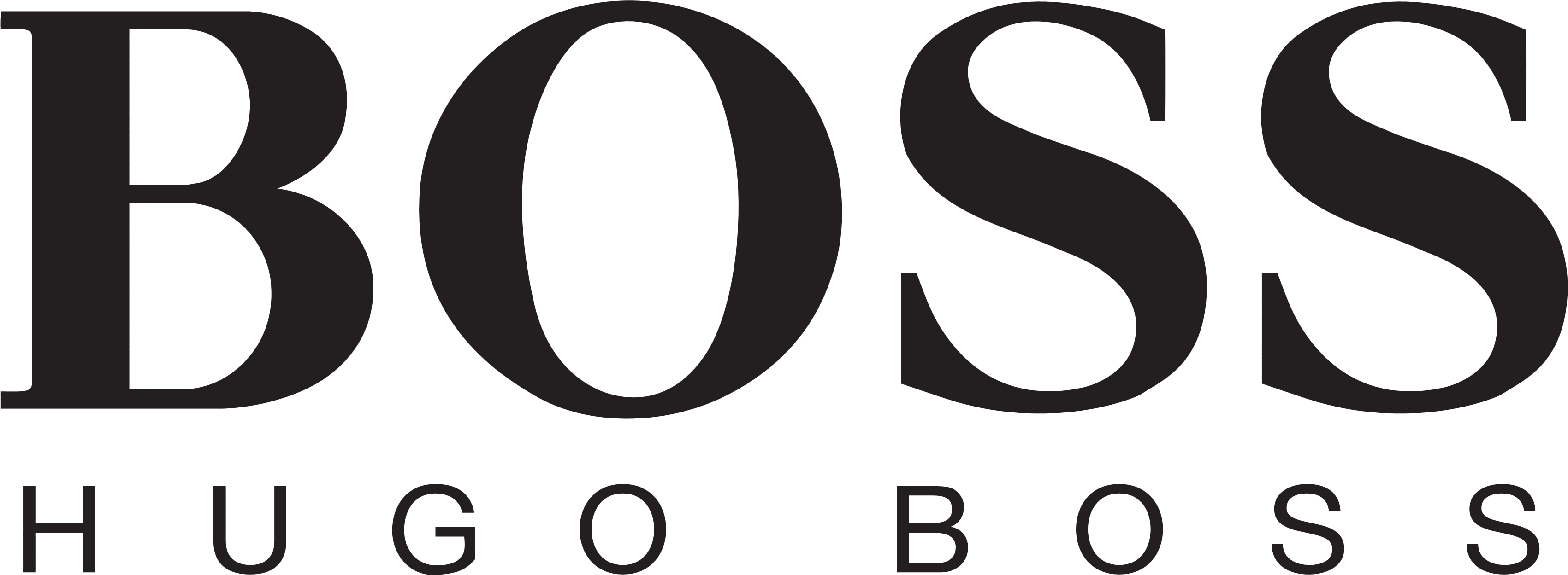 1280px Hugo Boss Logo - Boss Hugo Boss Logo Clipart - Full Size Clipart ...