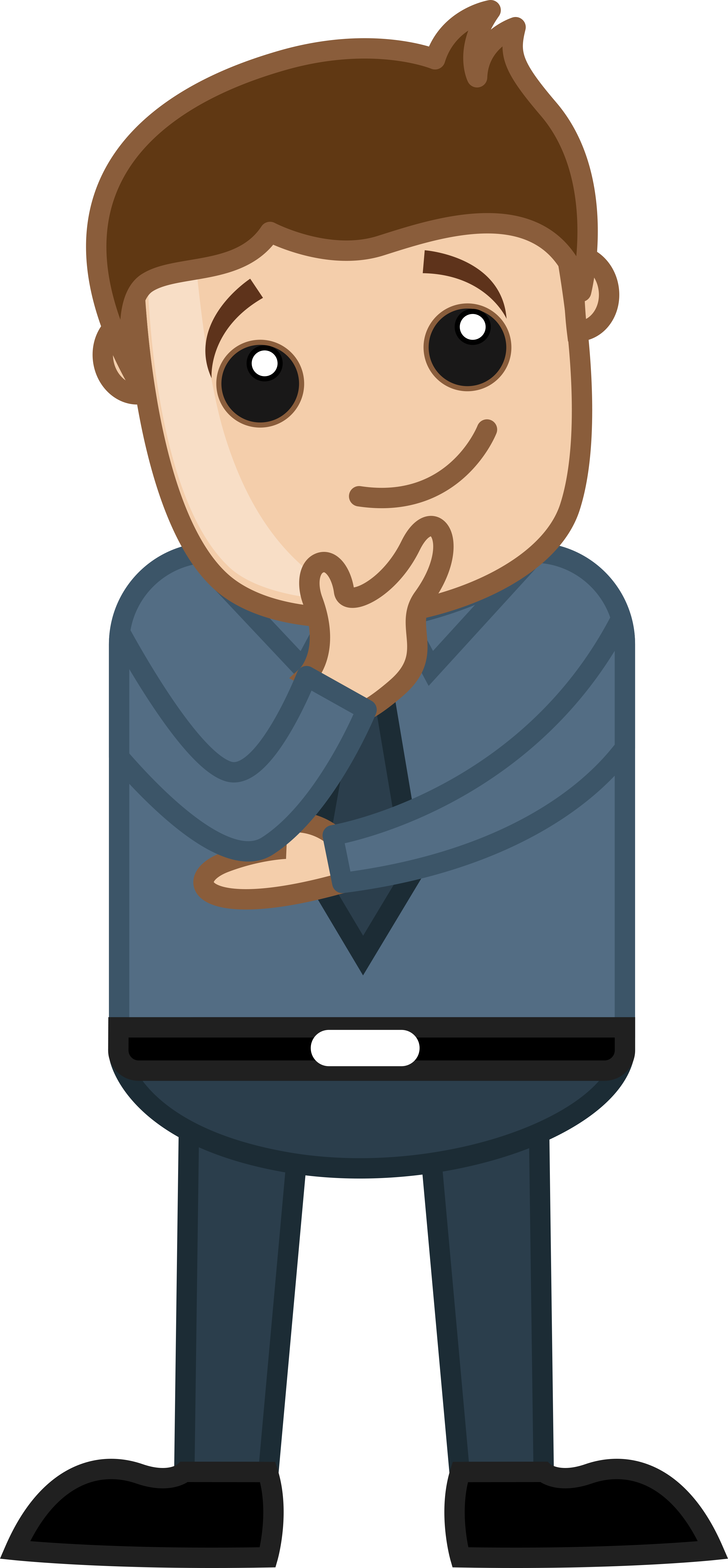 Vetor Png E Svg Transparente De Homem Caricatura Pensando Images