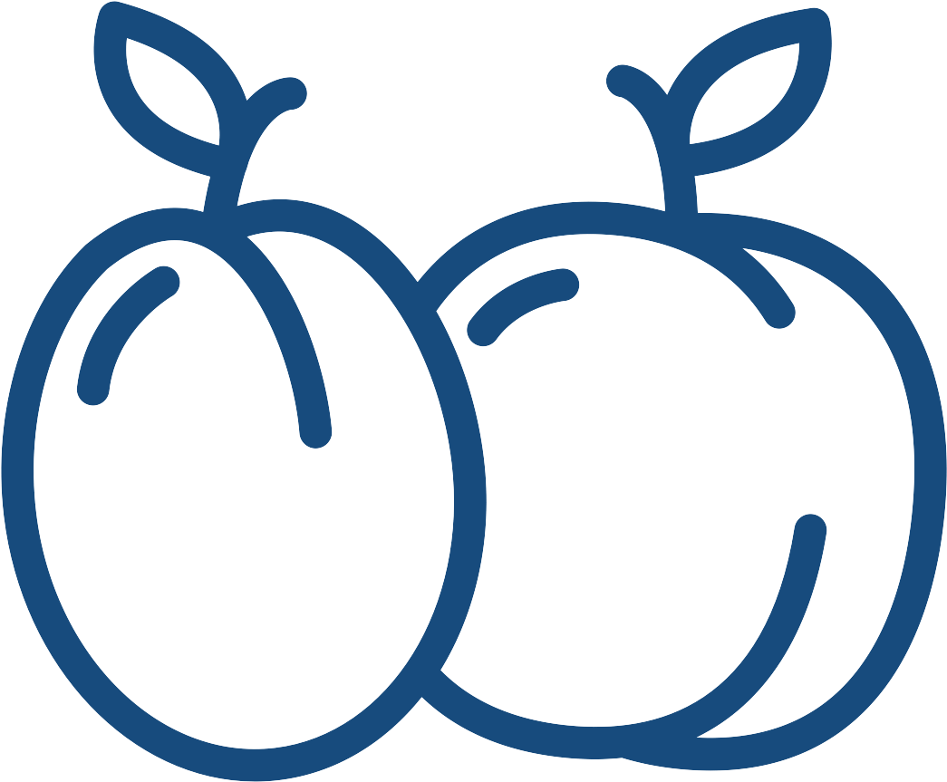 Guided Grocery Store Field Trip Client - Peach Clipart (1200x1200), Png Download