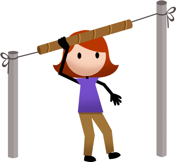 Cardboard Javelin - Cartoon Clipart (880x560), Png Download