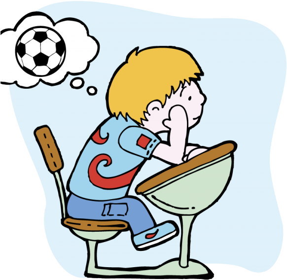 Sometimes I Slump At My Desk And Daydream - Daydream Clipart - Png Download (600x581), Png Download