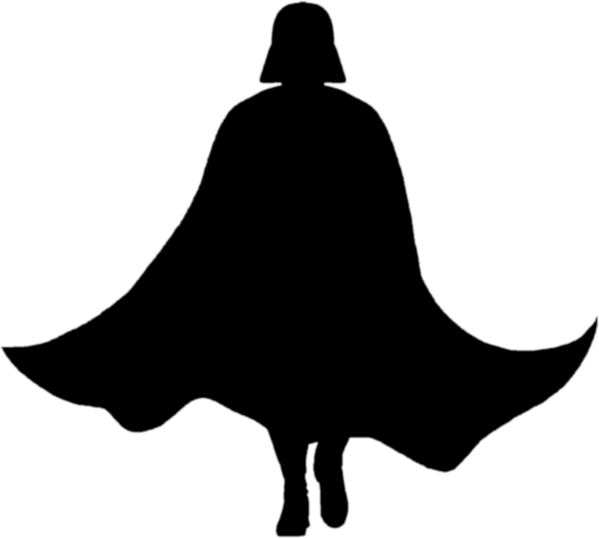Darth Vader Clipart Collection Of Darth Vader Silhouette - Do You Know Anything - Png Download (942x848), Png Download