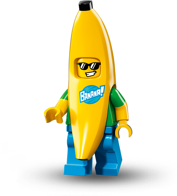 Dancing Banana Png Www Imgkid Com The Image Kid Has - Lego Minifigures Series 16 Banana Clipart (1488x838), Png Download