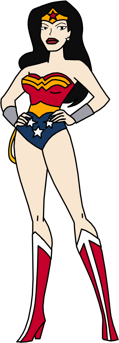 Wonder Woman By Randomperson77 - Cinderella As Wonder Woman Clipart (391x1126), Png Download