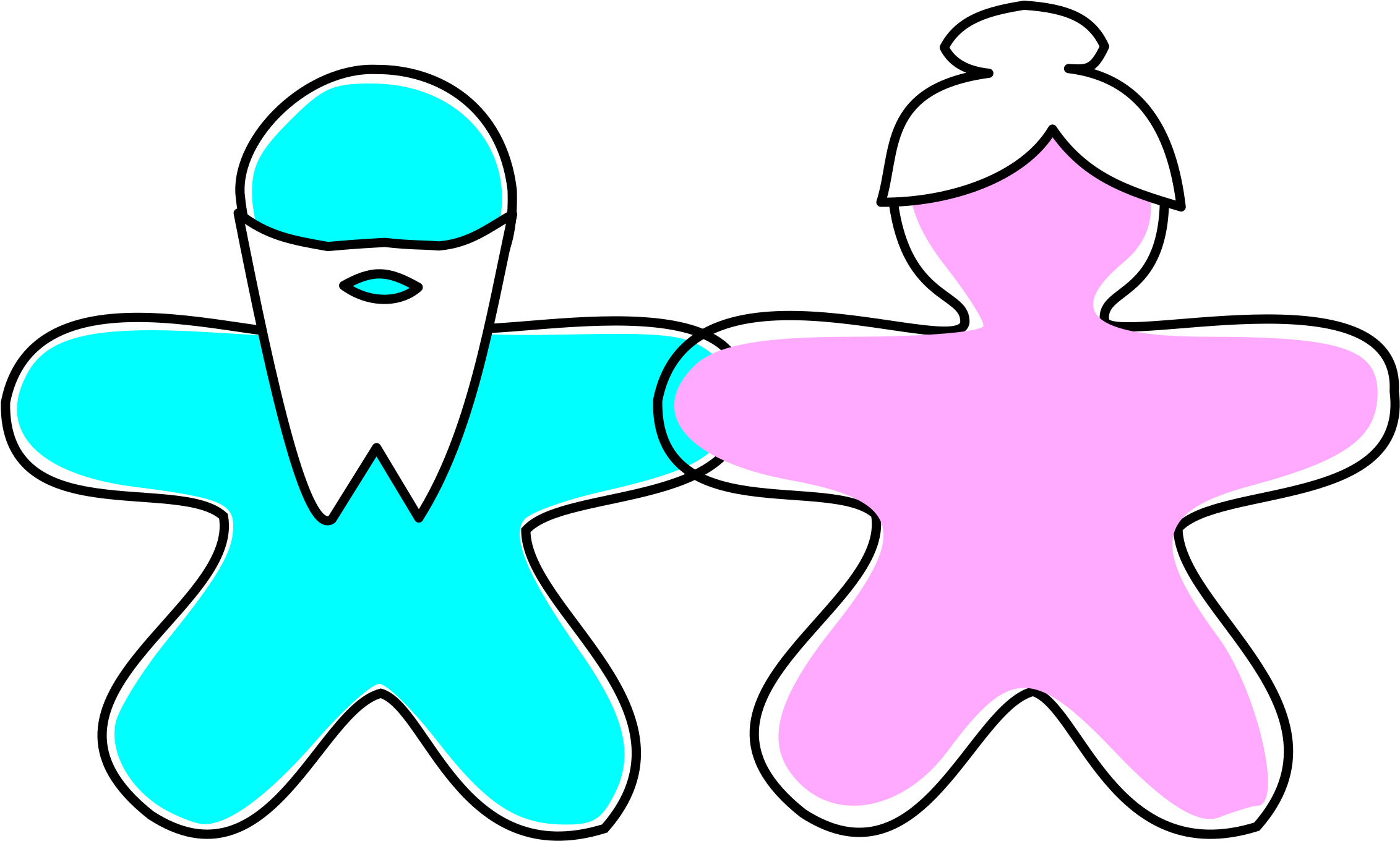 Graphic Transparent Library Clipart Grandparents - Drawing - Png Download (2400x1498), Png Download