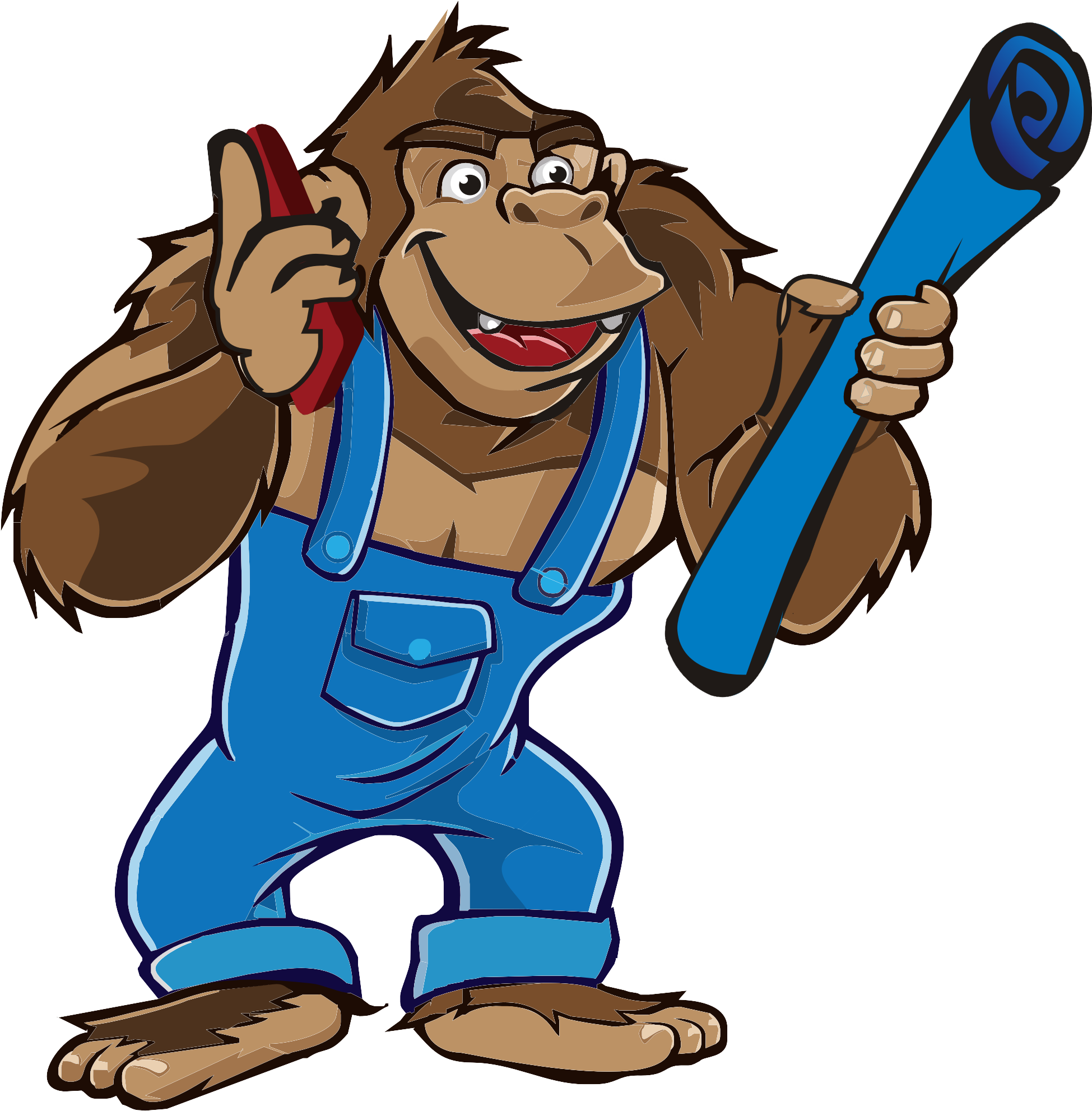 About Us - - Phones Cartoon Clipart (2000x1990), Png Download