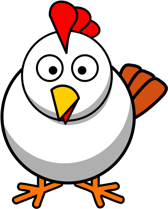 Chicken Clipart - Png Download (575x716), Png Download