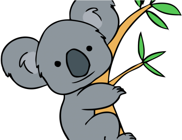 Koala Clipart Lovable Dibujo De Un Koala Png Download Full Size Clipart Pinclipart