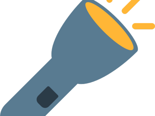 Torch Clipart Flashlight - Png Download (640x480), Png Download