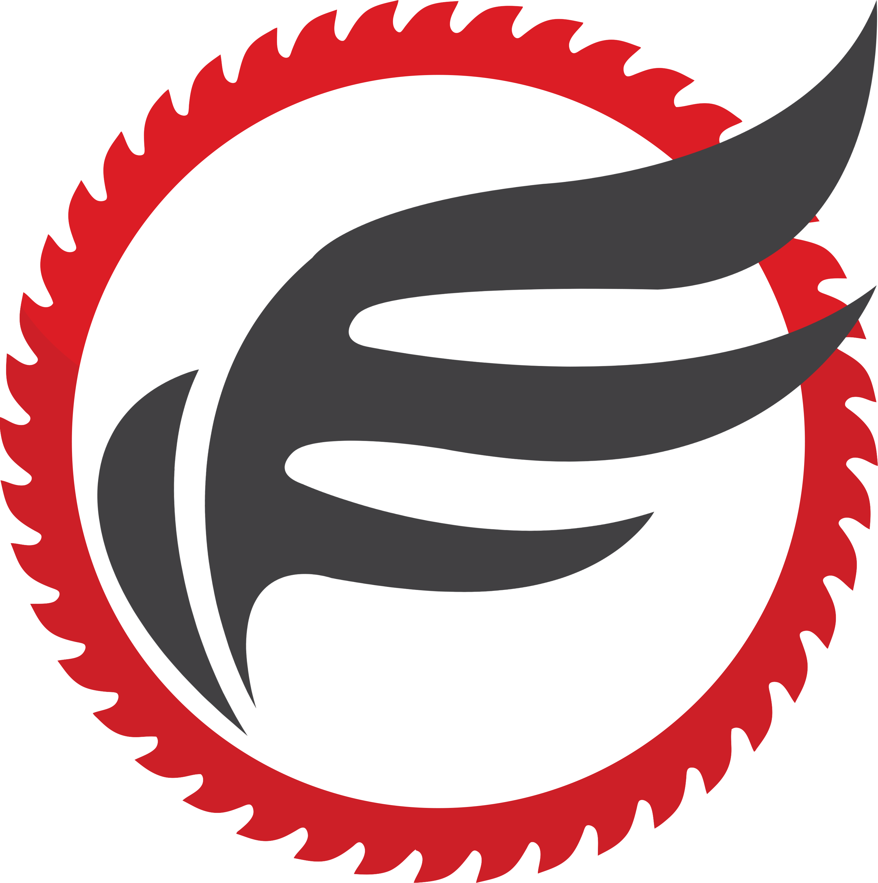 Flying Cut Off - Circular Saw Blade 10 Inch Clipart (2853x2869), Png Download