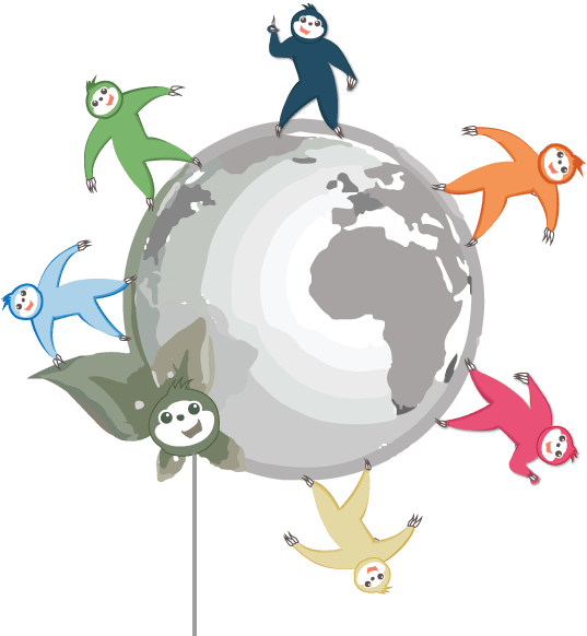 Commerce Community & Connection - Cartoon Clipart (537x582), Png Download