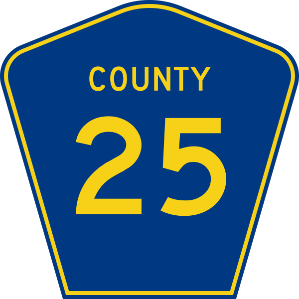 Youth - Movie - Night - Clipart - County Road Sign Blue - Png Download (600x600), Png Download