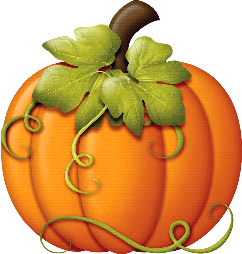 Fall Clipart Fancy - Pumpkins Clipart - Png Download (979x1024), Png Download