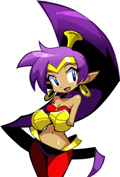 Half-genie Hero Render - Shantae Half Genie Hero Ultimate Edition Clipart (775x700), Png Download