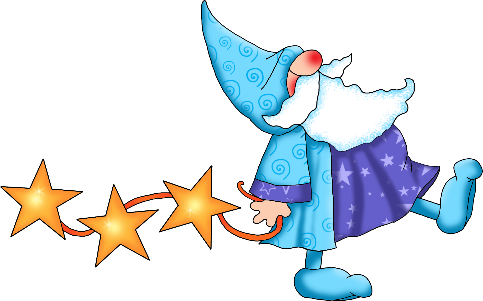 Coleccionwizard Wandpng Wizard - Cartoon Clipart (1879x1173), Png Download