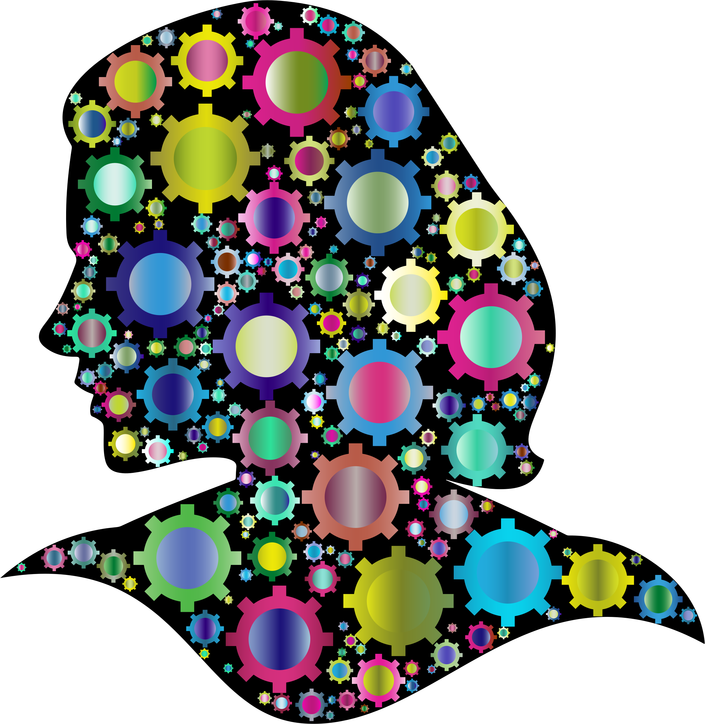 All Photo Png Clipart - Female Gear Head Transparent Png (730x750), Png Download