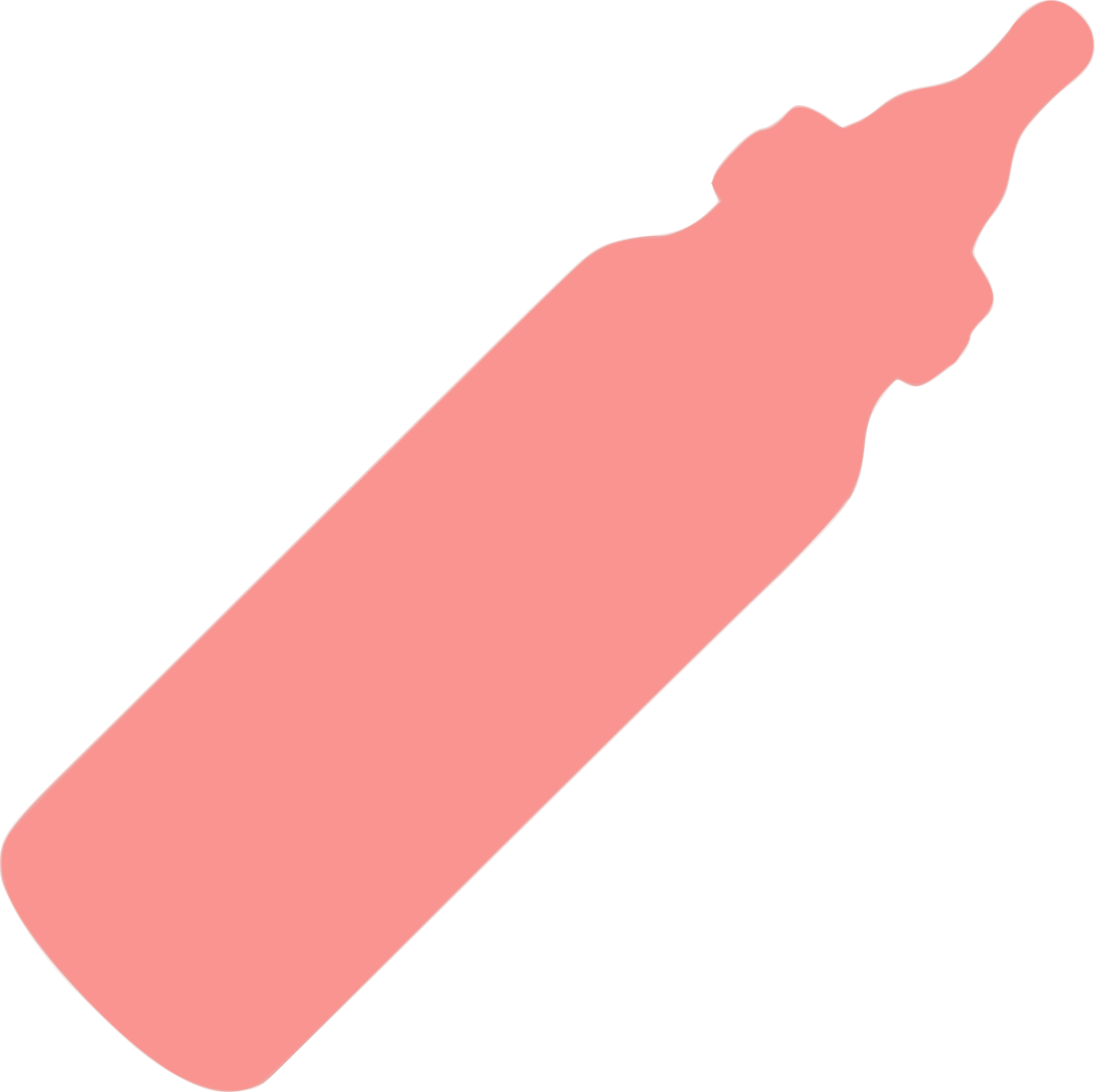 Pink Baby Bottle Silhouette Vector Clipart Image - Bajalenguas Png Transparent Png (2400x2394), Png Download