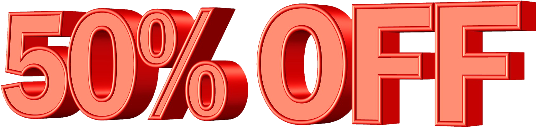 Sale Clipart Transparent - Pink 20 Off Png (1858x572), Png Download