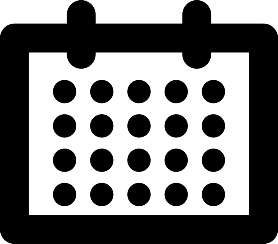 Calendar Clipart Calendar Month Time - Icone Mensal - Png Download (900x790), Png Download