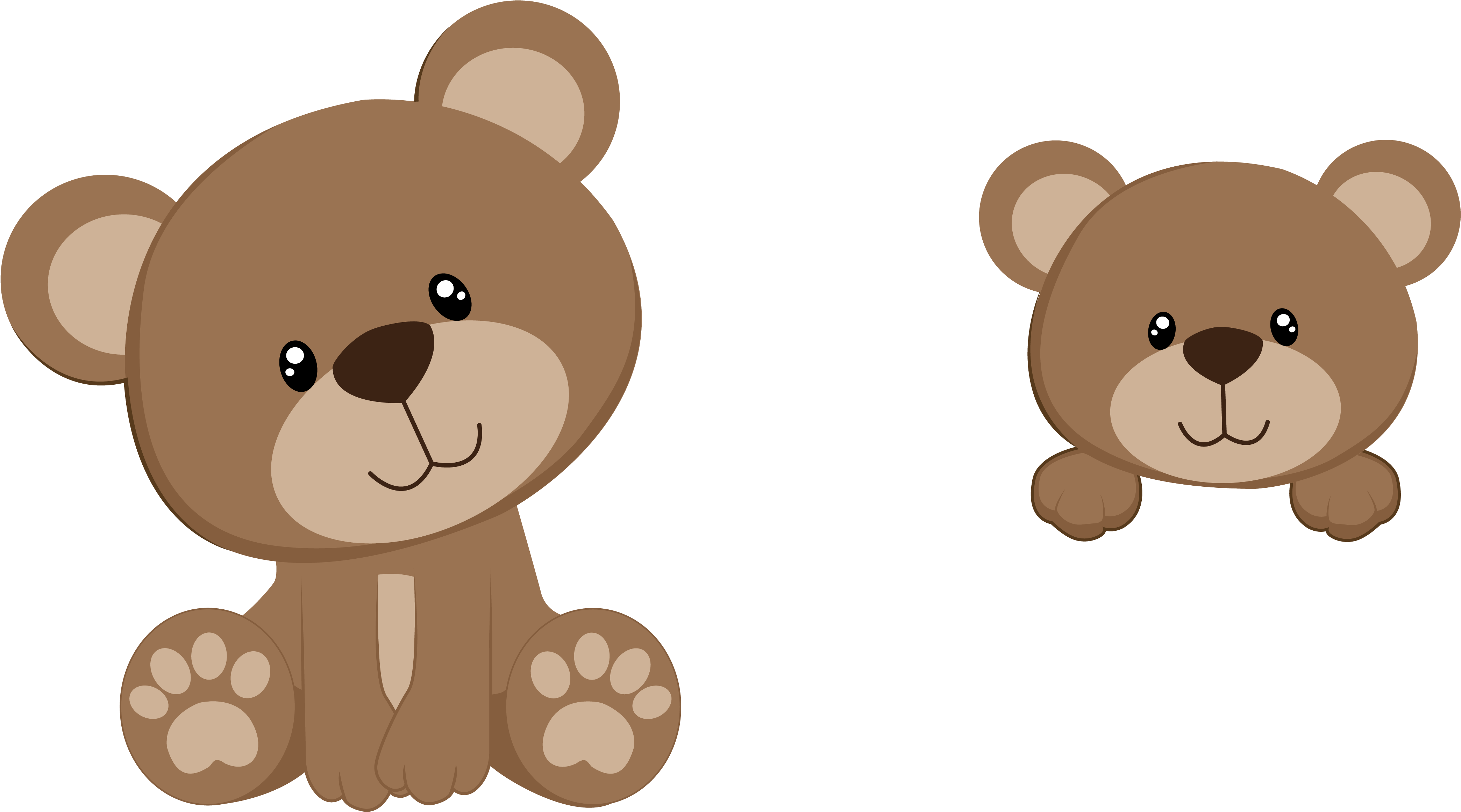 Clip Image Silver - Cute Bear Clip Art - Png Download (5315x3543), Png Download