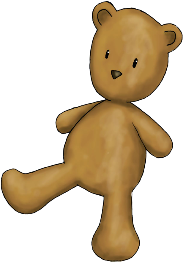 Brown Bear Clipart Tedy - Teddy Bear Clipart Transparent - Png Download (681x888), Png Download