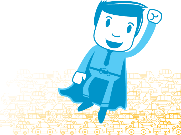 Ccta Real-time Ridesharing Pilot Program - Cartoon Clipart (700x611), Png Download