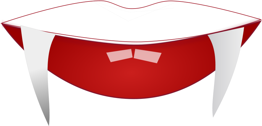 Vampire Teeth Cliparts - Clip Art - Png Download (900x675), Png Download