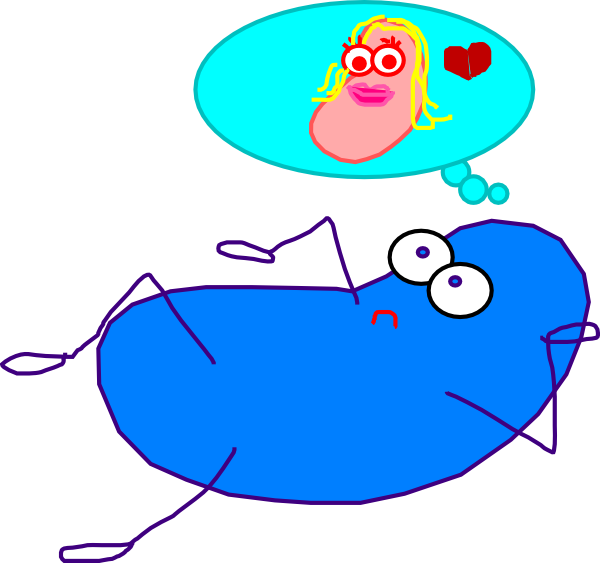 Blue Jelly Bean Love Svg Clip Arts 600 X 563 Px - Png Download (600x563), Png Download