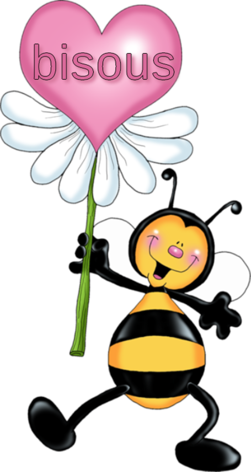 Love Grows, Bee There - Abejita Con Corazón Clipart (426x800), Png Download