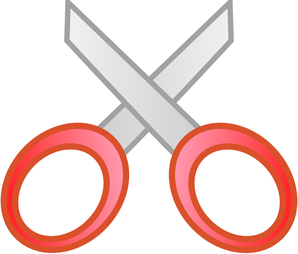 Free Print Free Save Free Cut Red - Scissors Clipart - Png Download (800x679), Png Download