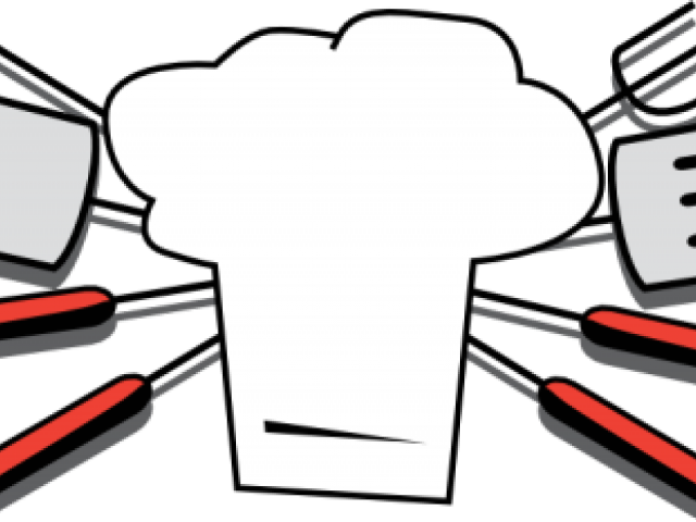 Frame Clipart Bbq - Barbecue Tools Shower Curtain - Png Download (640x480), Png Download