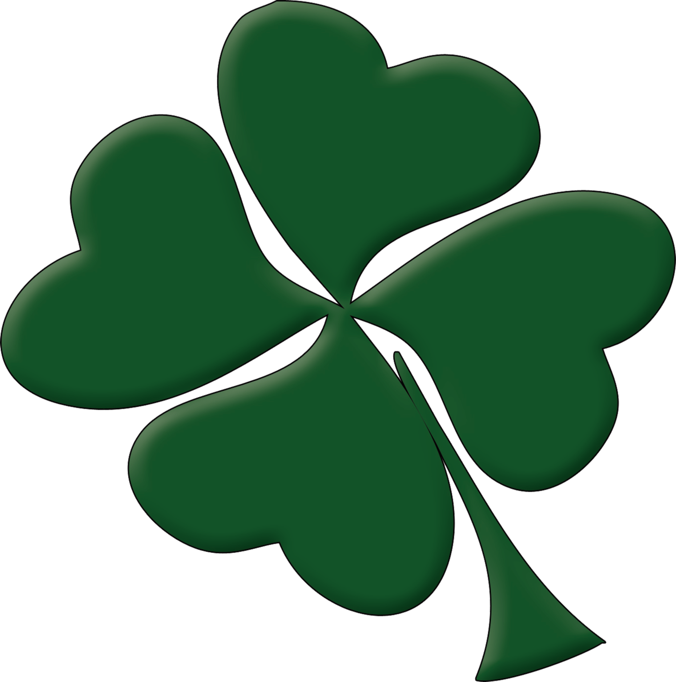 Clip Arts Related To - Shamrock Heart - Png Download (2196x2215), Png Download