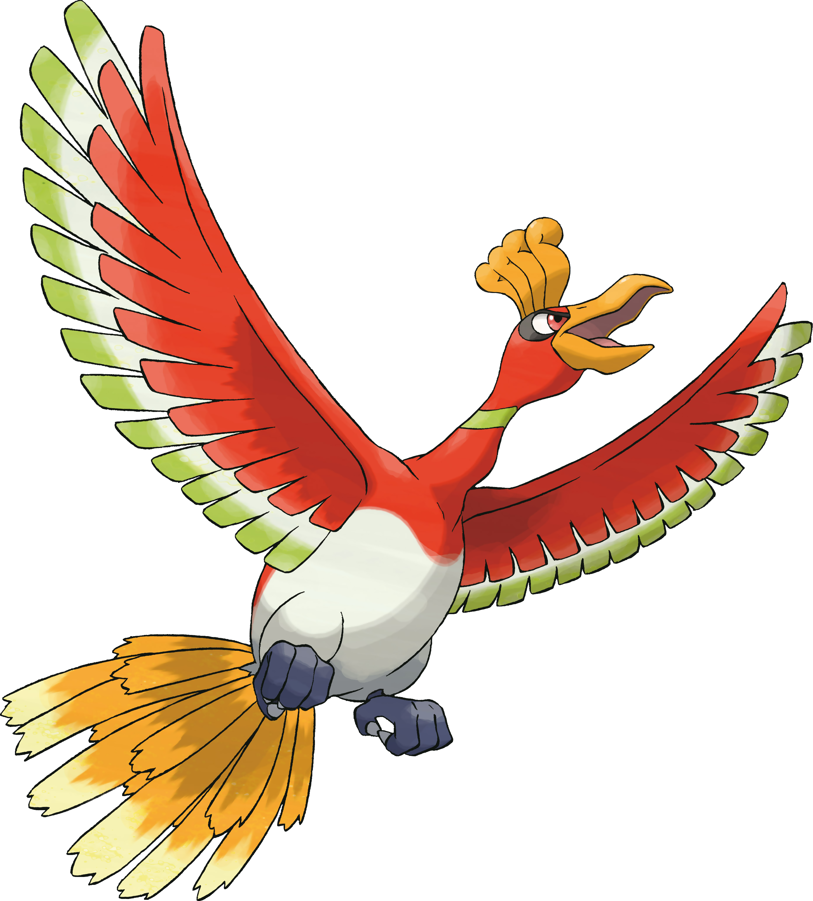 Barbecue Clipart Fork - Pokemon Tcg: Shining Legends Super Premium Ho-oh Collection - Png Download (975x1080), Png Download