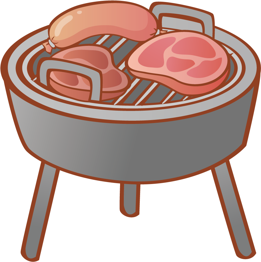 Clipart Royalty Free Stock Barbecue Clipart Pit - Asador Clipart - Png Download (1000x1000), Png Download