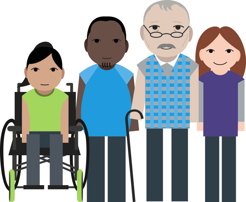 Past Stories Care And Support Alliance - Wheelchair Clipart (848x696), Png Download