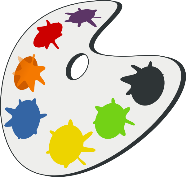 Paint Brush No Background Clipart (600x572), Png Download