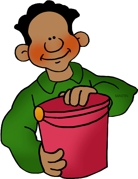 Bucket - Phillip Martin Child Clipart - Png Download (530x648), Png Download