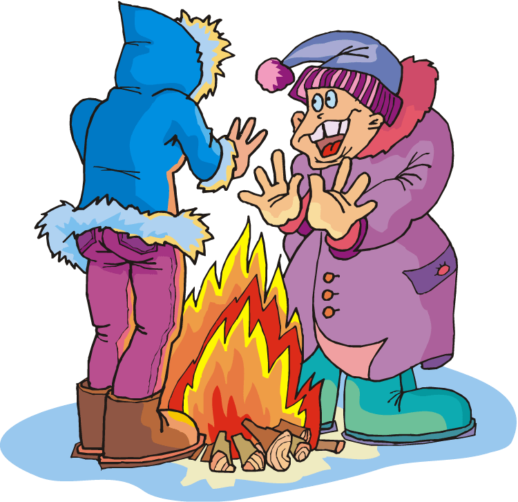Cartoon - Cold Hands Clip Art - Png Download (750x726), Png Download